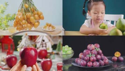 新鲜水果素材高清在线视频素材下载