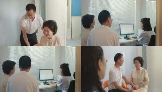 医生问诊病人看病患者4K视频素材高清在线视频素材下载