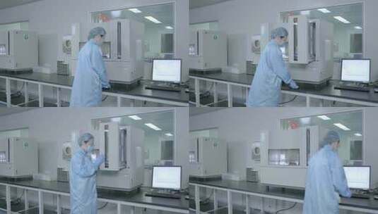 4k医疗实验室样本检测高清在线视频素材下载
