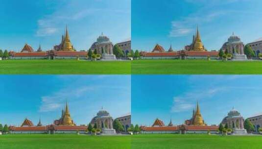泰国首都曼谷4K城市地标延时拍摄高清在线视频素材下载