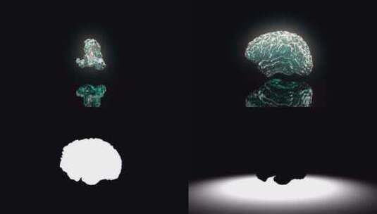 水晶大脑高清在线视频素材下载