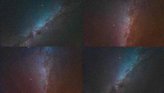 4K银河星空夜空宇宙星系运动素材高清在线视频素材下载