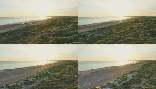 日出时的海岸高清在线视频素材下载