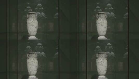 玉文化博物馆玉雕作品LOG高清在线视频素材下载