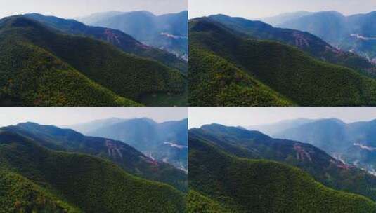 杭州萧山河上镇自然风貌高清在线视频素材下载