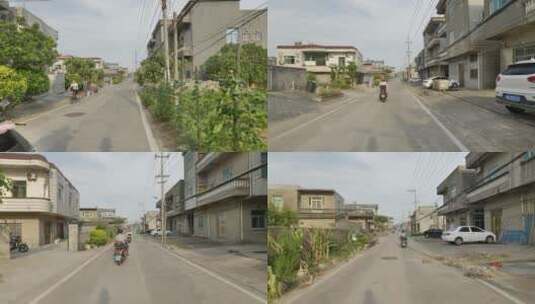 福建平潭岛海边农村街道，小镇高清在线视频素材下载