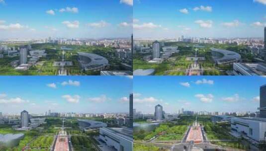 上海市浦东新区世纪广场城市环境高清在线视频素材下载
