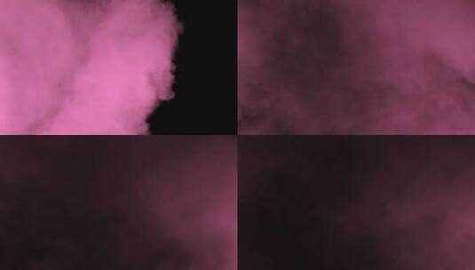 彩色烟雾过渡高清在线视频素材下载