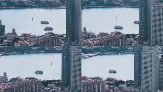 厦门城市风光航拍高清在线视频素材下载