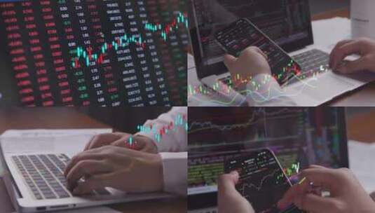 炒股 股票 股票数据 金融基金炒股动画高清在线视频素材下载