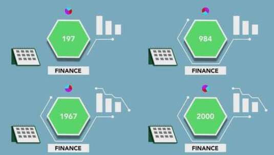 金融动画高清在线视频素材下载