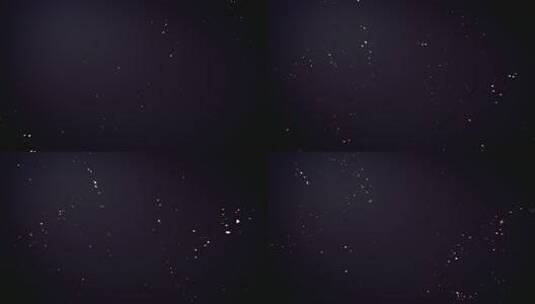 夜空中闪烁的星星高清在线视频素材下载