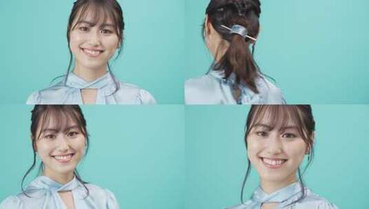 笑一回女性高清在线视频素材下载