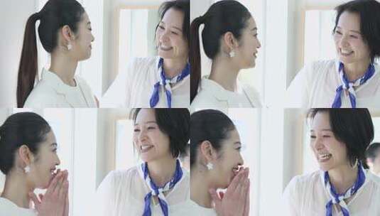 笑😍女性2人高清在线视频素材下载