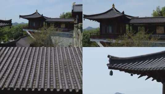 古建     天王殿 寺庙 寺院 景观 旅游高清在线视频素材下载