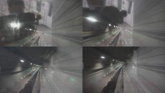 上海轨道交通隧道高清在线视频素材下载