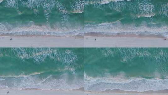 西海岸海浪高清在线视频素材下载