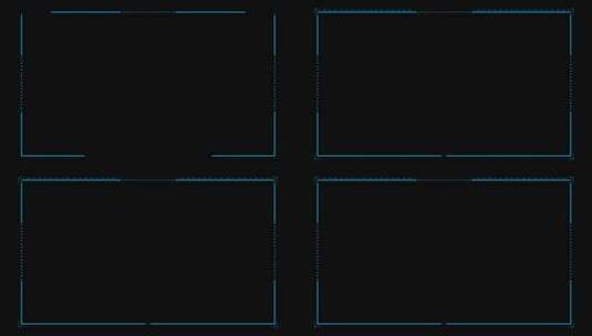 hud 科技界面边框高清在线视频素材下载