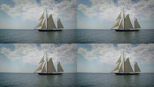 帆船航海扬帆起航远航励志梦想征程8高清在线视频素材下载