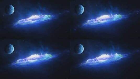 大气唯美宇宙星空梦幻粒子星云高清在线视频素材下载