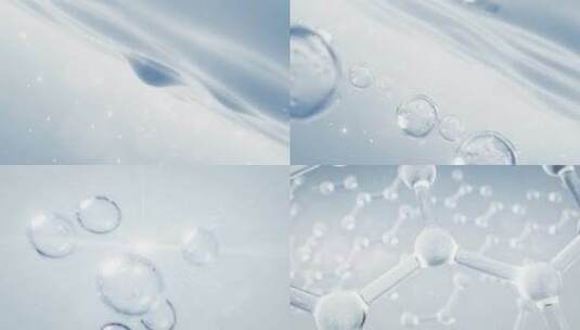 水分子精华美容-灰阶轻易调色高清在线视频素材下载