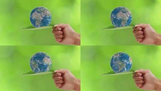 地球动画 震撼地球自转高清在线视频素材下载