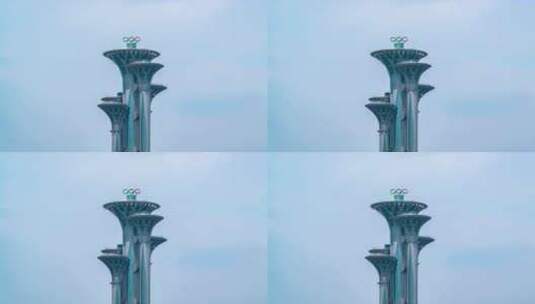 北京奥林匹克公园4K高清在线视频素材下载