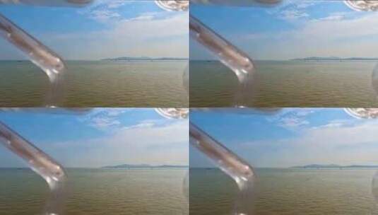 海边玻璃制品挂件空镜头高清在线视频素材下载