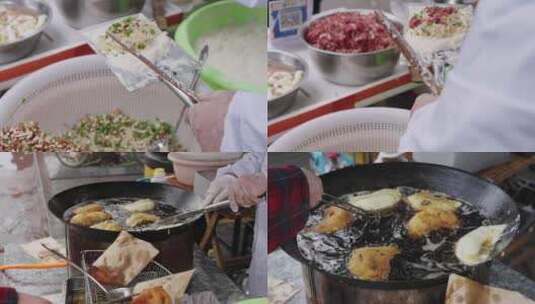 【实拍集】台州特色小吃泡虾高清在线视频素材下载