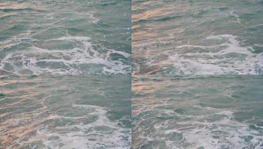 海南早晨海岛大海海浪高清在线视频素材下载