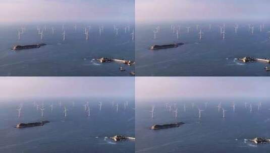 海上风力发电可持续发展能源（平潭）高清在线视频素材下载