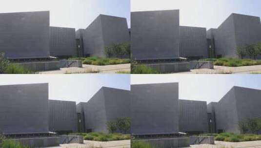 苏州博物馆西馆远景高清在线视频素材下载