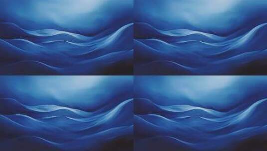 蓝色波浪动感背景素材高清在线视频素材下载