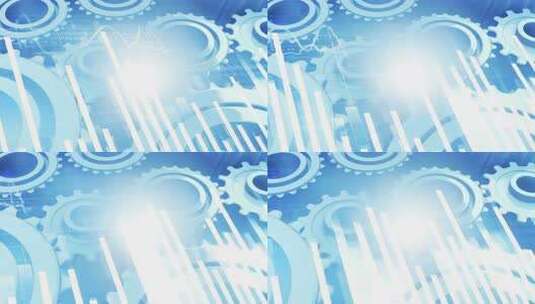 齿轮数据科技背景素材高清在线视频素材下载