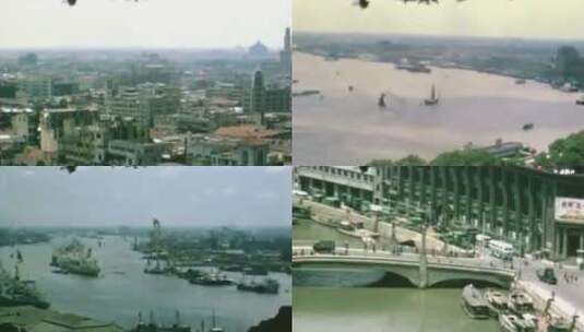 60 70 80年代上海外滩高清在线视频素材下载
