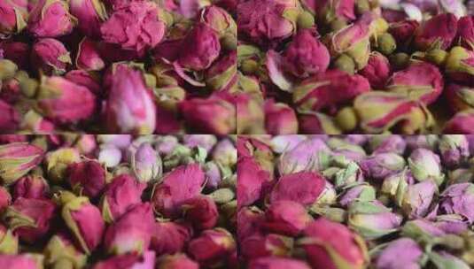 法国玫瑰花茶高清在线视频素材下载