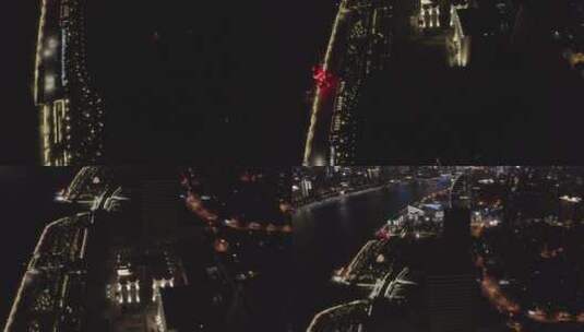 上海 杨浦 杨浦大桥 交通 车流高清在线视频素材下载