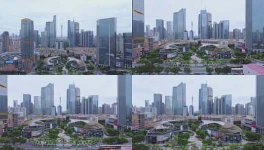 广州天河珠江新城天环广场高清在线视频素材下载