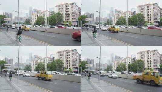 城市交通高清在线视频素材下载