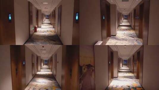酒店过道高清在线视频素材下载