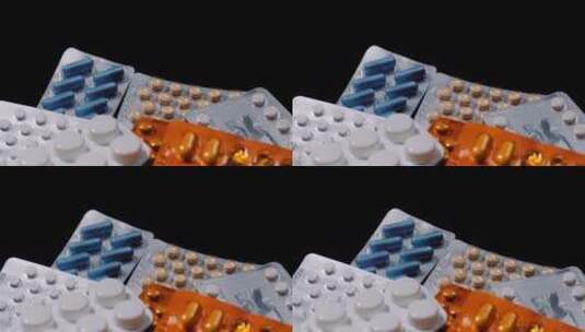 药物微距景观高清在线视频素材下载