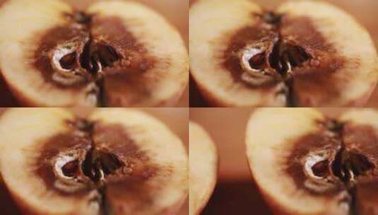 食品安全特写黑心苹果高清在线视频素材下载