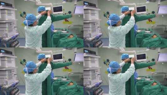 手术医生 术前准备1 4k 30fps高清在线视频素材下载