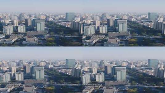 城市航拍江苏南京河西金融中心竖屏高清在线视频素材下载