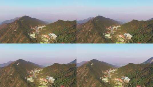 航拍九江庐山风景高清在线视频素材下载
