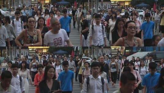 上海街头的人文景观高清在线视频素材下载