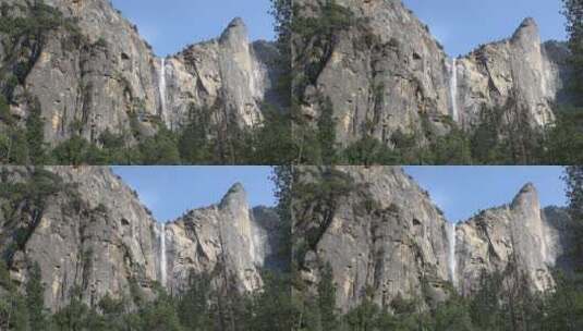 壮观的瀑布景观高清在线视频素材下载