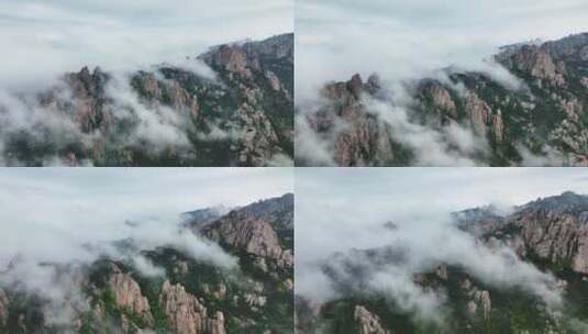 青岛崂山平流雾4K高清在线视频素材下载