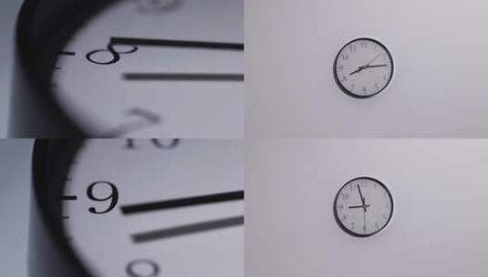 时钟时间的艺术4K素材高清在线视频素材下载