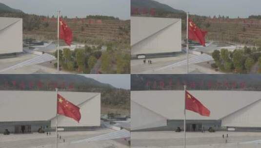 南方红军纪念馆高清在线视频素材下载